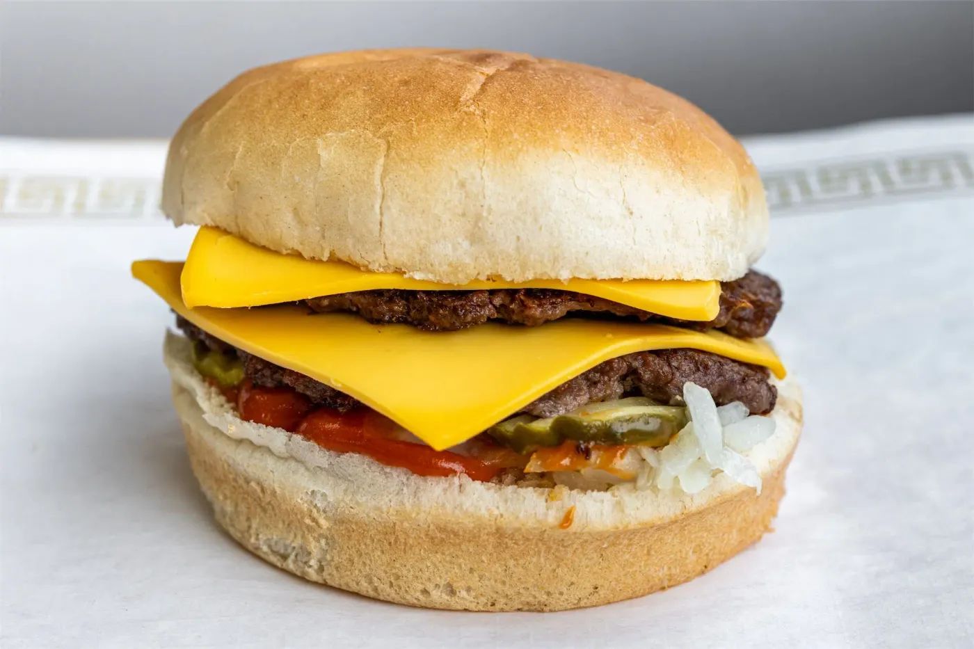 Jr Double Cheeseburger